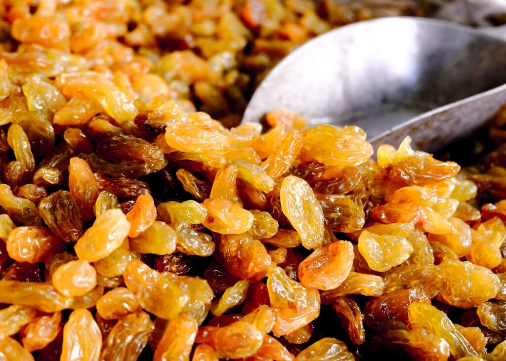 किशमिश के उपयोग 