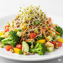 अंकुरित अनाज का उपयोग