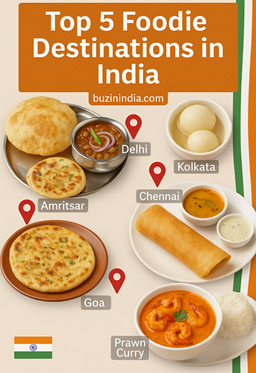 Foodie Destinations in India