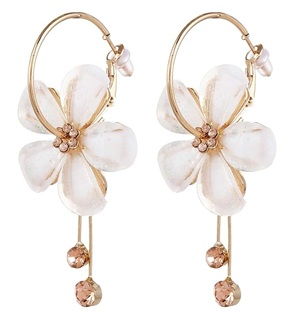 Gold Plated Floral Earrings