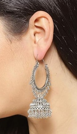 Oxidized Earrings