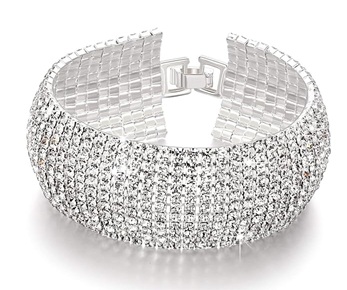 Silver Crystal Bracelet
