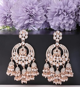 Rose Gold Jhumki