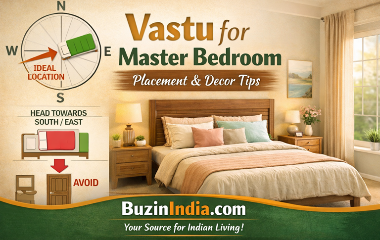 Vastu for Master Bedroom