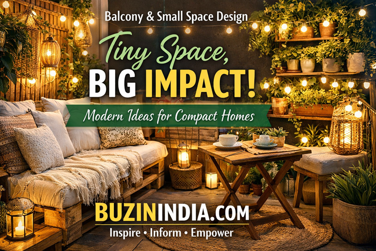 Balcony & Small Space Design