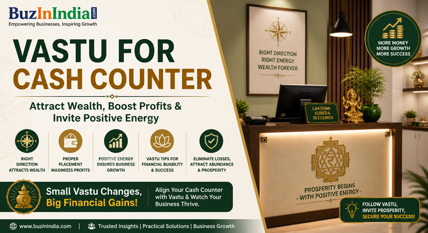 Vastu for Cash Counter
