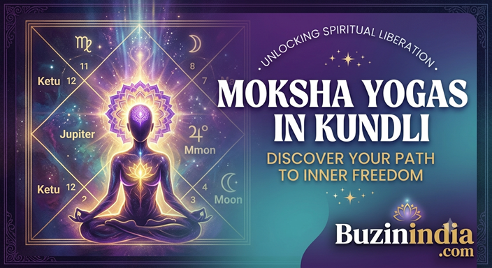 Moksha Yogas in Kundli