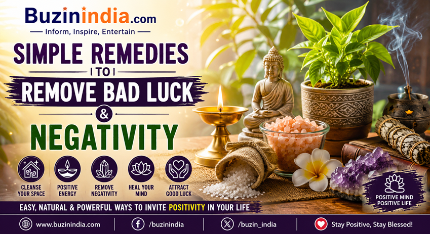 Remedies to Remove Bad Luck