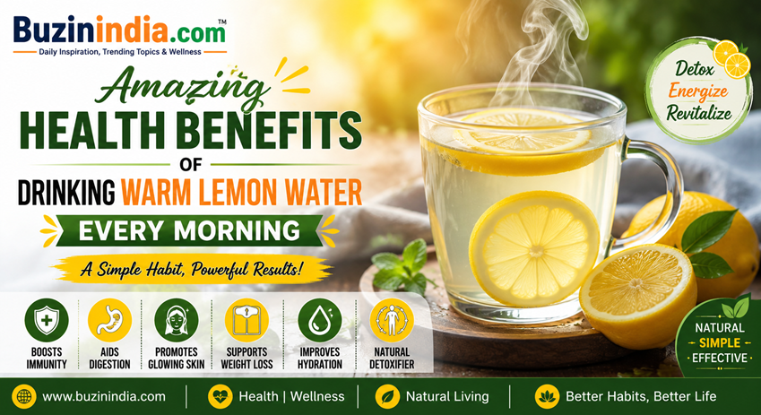 Warm Lemon Water