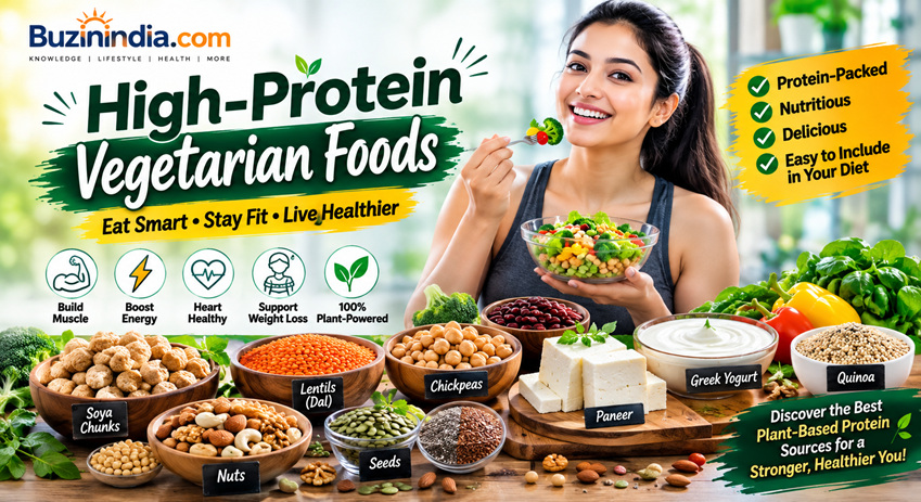 High Protein Vegetarian Foods