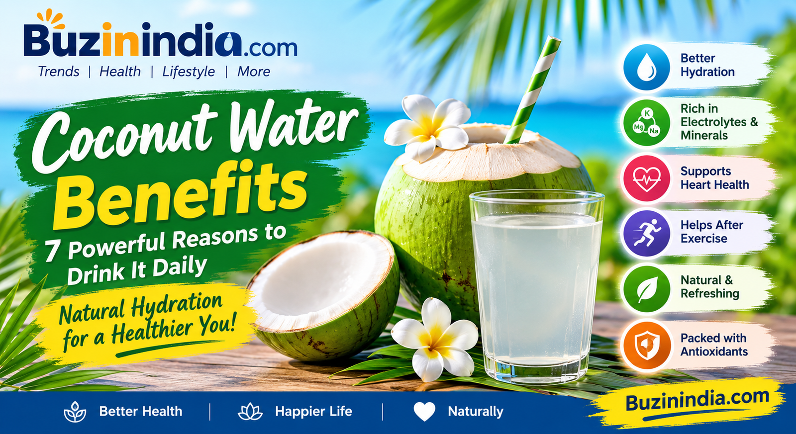 Coconut Water Benefits