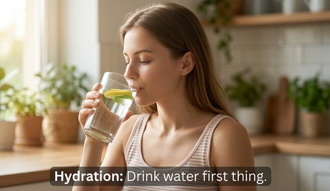 glass of water glass of water