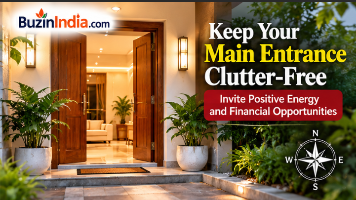 Main Entrance Clutter-Free
